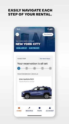 Budget Car Rental screenshot