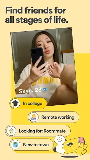 Bumble For Friends: Meet IRL screenshot