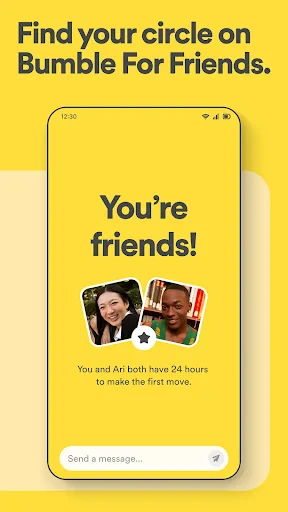 Bumble For Friends: Meet IRL screenshot