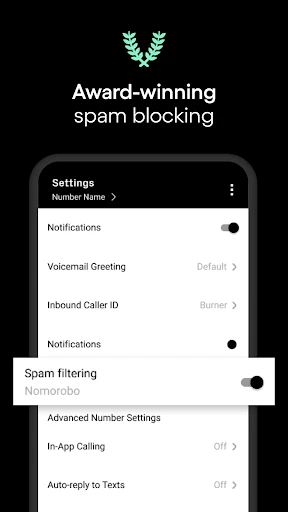 Burner: Second Phone Number screenshot