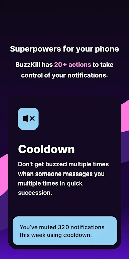 BuzzKill Notification Manager screenshot