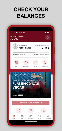 Caesars Rewards Resort Offers screenshot