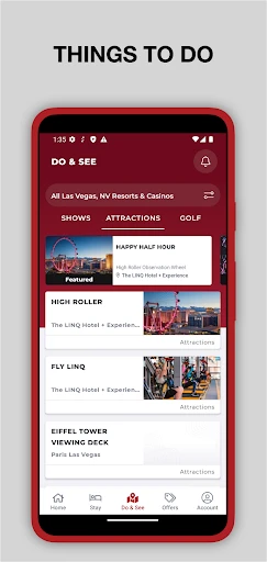 Caesars Rewards Resort Offers screenshot