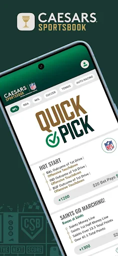 Caesars Sportsbook screenshot