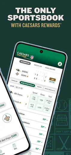 Caesars Sportsbook screenshot