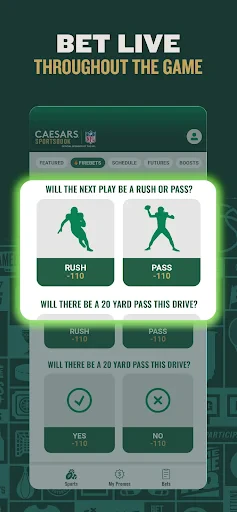 Caesars Sportsbook screenshot