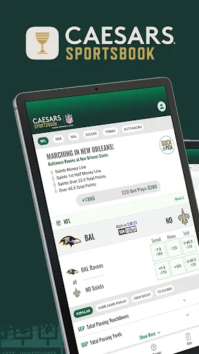 Caesars Sportsbook screenshot