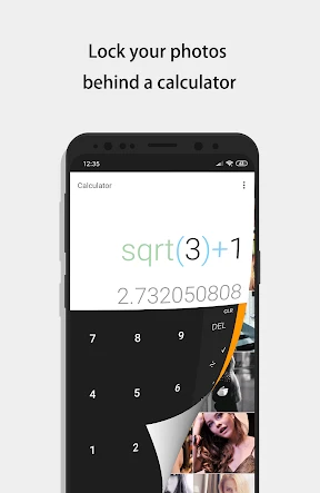 Calculator - photo vault screenshot