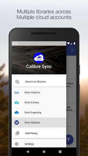 Calibre Sync screenshot