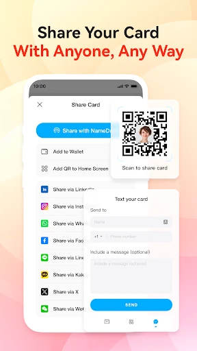 CamCard-Digital business card screenshot