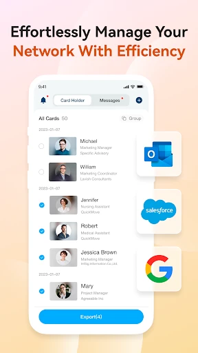 CamCard-Digital business card screenshot