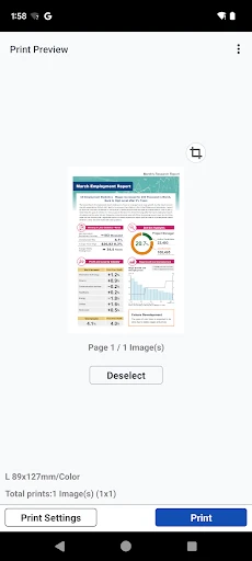 Canon PRINT screenshot