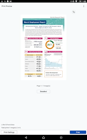 Canon PRINT screenshot