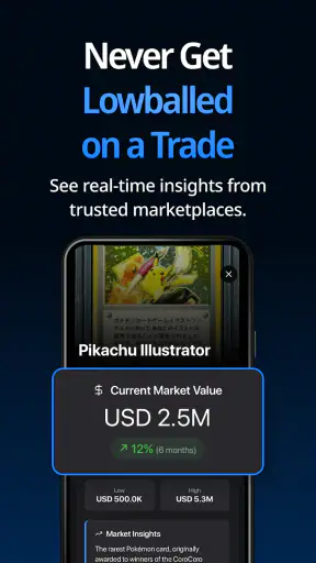Cardly: TCG Card Value Scanner screenshot