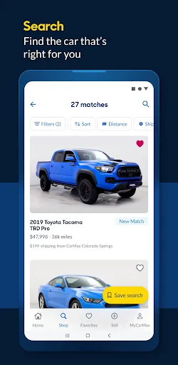 CarMax: Used Cars for Sale screenshot