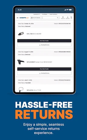 CarParts.com screenshot
