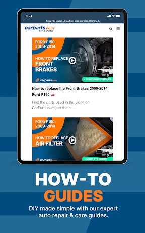 CarParts.com screenshot