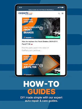 CarParts.com screenshot