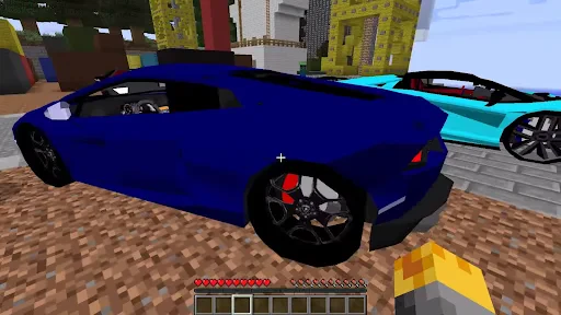 Cars Mod for Minecraft PE 2025 screenshot