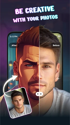 Cartoon Photo Editor - ToonAI screenshot