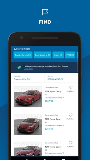 Carvana: Buy/Sell Used Cars screenshot
