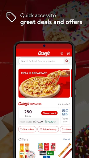 Casey's screenshot