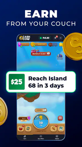 CashCow - Play & Earn Money screenshot