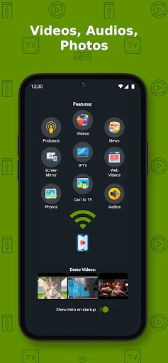 Cast to TV+ Chromecast Roku TV screenshot