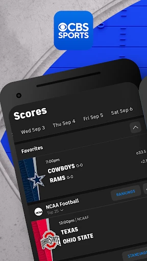 CBS Sports App: Scores & News screenshot