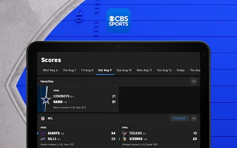 CBS Sports App: Scores & News screenshot