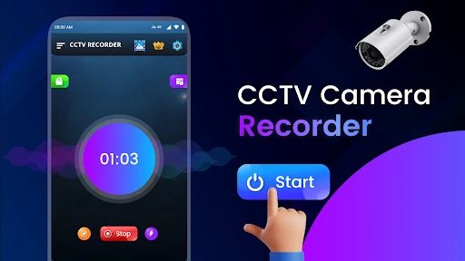 CCTV Camera Video Recorder App screenshot