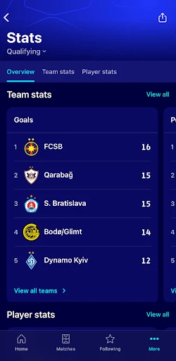 Champions League Official screenshot