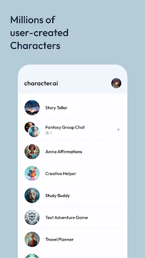 Character AI: Chat, Talk, Text screenshot
