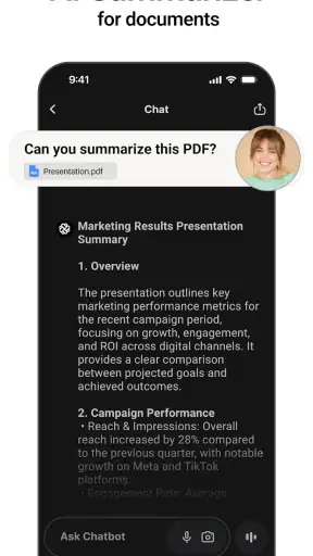 Chatbot App - AI Assistant screenshot