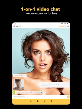 Chatspin Random Video Chat Duo screenshot