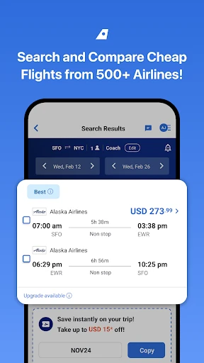 CheapOair: Cheap Flight Deals screenshot