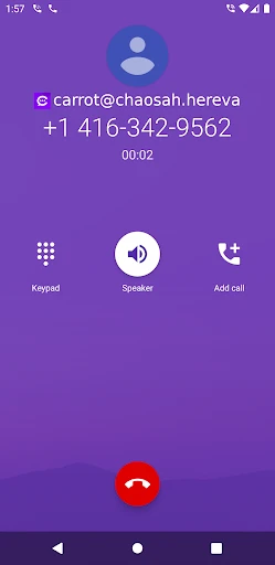 Cheogram (Jabber, Call, Text) screenshot