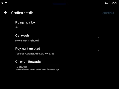 Chevron screenshot