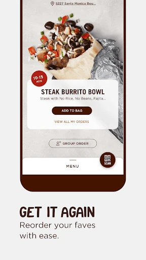 Chipotle screenshot
