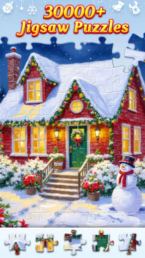 Christmas Jigsaw: Puzzle Game screenshot