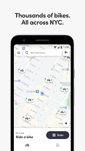 Citi Bike screenshot