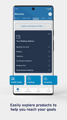 Citi Mobile® screenshot