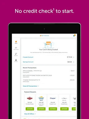 Classic Netspend screenshot