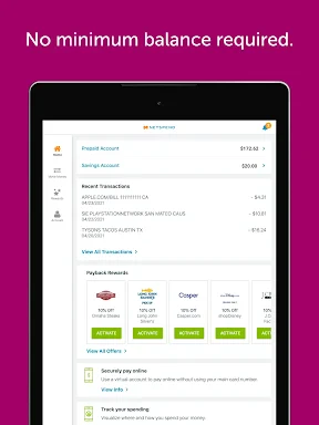 Classic Netspend screenshot