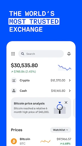 Coinbase: Buy BTC, ETH, SOL screenshot