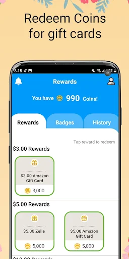 CoinOut Receipts & Rewards App screenshot
