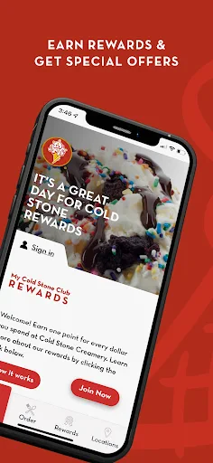 Cold Stone® screenshot