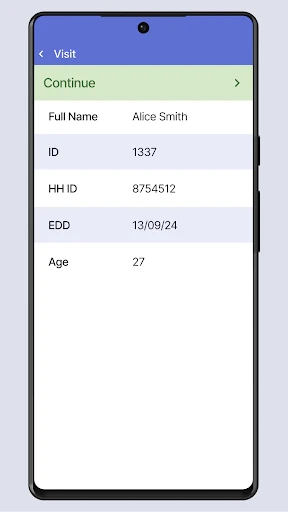 CommCare screenshot