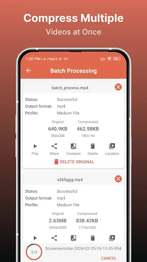 Compress Video Size Compressor screenshot