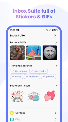 Connect SMS Home Screen screenshot
